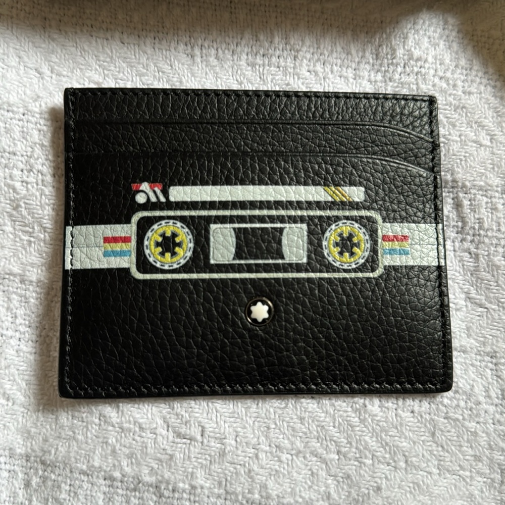 MontBlanc mix tape card holder.
